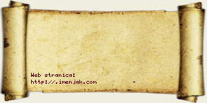 Jakov Aljančić vizit kartica